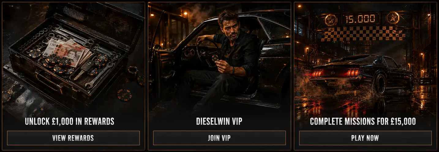 dieselwin casino special bonus